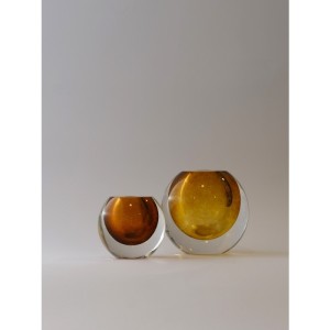 Murano Renkli Küre Cam Dekor - Büyük Boy