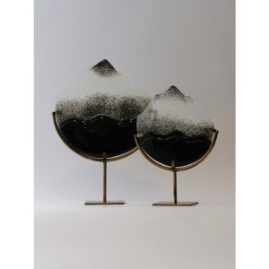 Dalgalı Cam Disk - Orta Boy