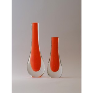 Murano Renkli Cam Vazo - Orta Boy