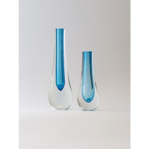 Murano Renkli Cam Vazo - Orta Boy