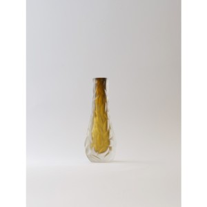 Kumlamalı Murano Renkli Cam Vazo - Orta Boy