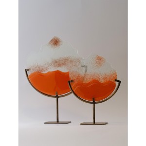 Dalgalı Cam Disk - Büyük Boy