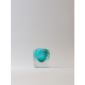 Kumlamalı Renkli Kare Cam Dekor