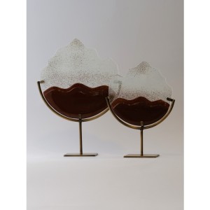 Dalgalı Cam Disk - Büyük Boy