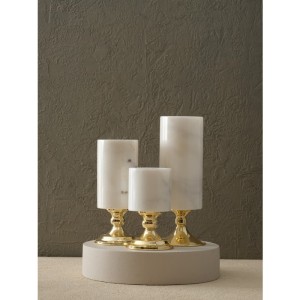 Pirinç Ayaklı Vazo - Ekstra Büyük Boy