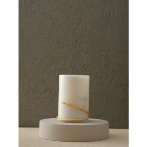 Pirinç Geniş Yılanlı Vazo