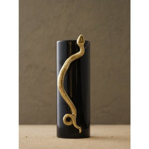 Pirinç Büyük Yılanlı Vazo