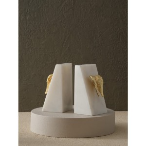 Piramit Kaideli Melek Kanatlı Kitap Tutucu