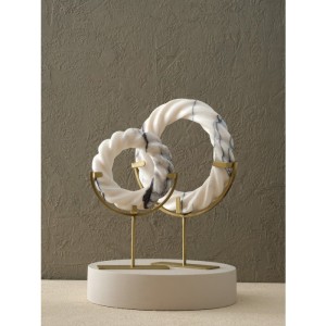 Mermer Simit Dekor - Büyük Boy