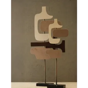 Çok Renkli Nubuk Dekor - Büyük Boy