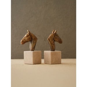 Büyük Atlı Kitap Tutucu