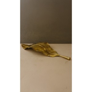 Büyük Pirinç Tek Yaprak Dekor