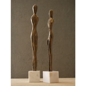 Yeni Pirinç İnsan Dekor - Büyük Boy