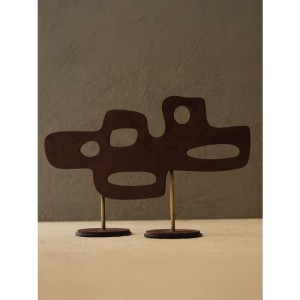 İki Ayaklı Deri Dekor