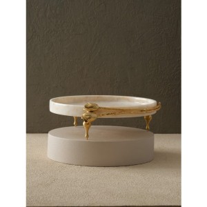 Çift Laleli Ayaklı Sunumluk