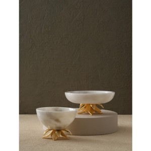 Lotus Mermer Çanak