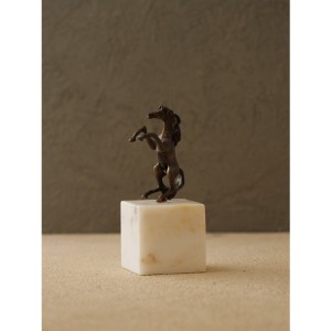 Pirinç At Dekor-Eskitme