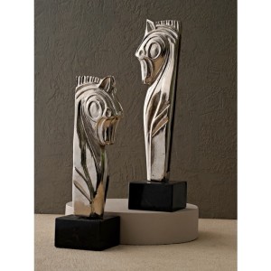 Pirinç At Dekor - Büyük Boy