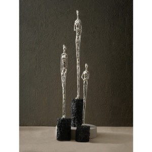 Patlatma Kaideli Pirinç Topuzlu Siluet Kadınlar