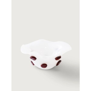 Puantiyeli Cam Çanak