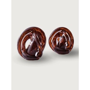 Murano Cam Düğüm-Bordo