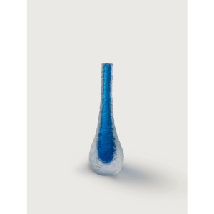 Taş Dekorlu Murano Cam Vazo