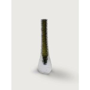 Taş Dekorlu Murano Cam Vazo