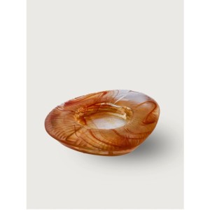 Çizgi Dekorlu Cam Küllük