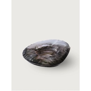 Çizgi Dekorlu Cam Küllük