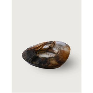 Petek Dekorlu Cam Küllük