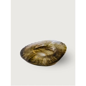 Petek Dekorlu Cam Küllük