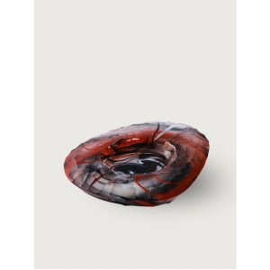 Petek Dekorlu Cam Küllük