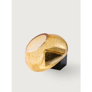 Küp Kaideli Asimetrik Cam Çanak